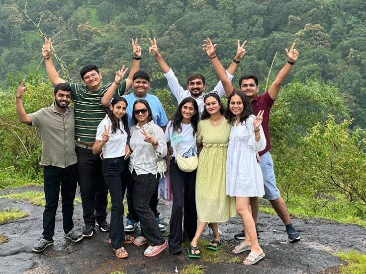 Group Tour Travellers Celebrating in Uttarakhand